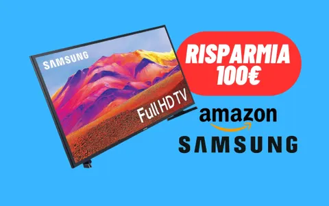 La smart TV Samsung è un SUPER AFFARE con questo SCONTO FOLLE di Amazon (-30%)