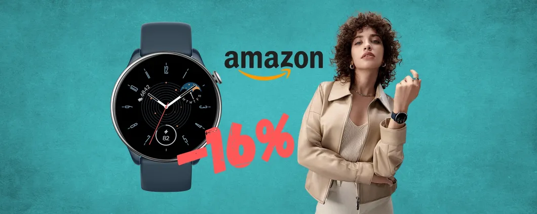 Amazfit GTR Mini: display AMOLED e +120 profili sport a prezzo WOW