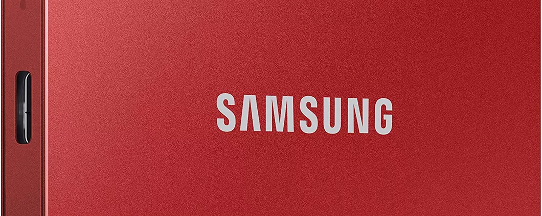 Samsung T7 Portable SSD da 500 GB: SCONTO ENORME su Amazon per l'SSD esterno