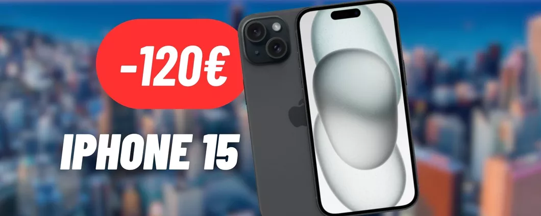 120€ RISPARMIATI su iPhone 15: offerta outlet su eBay
