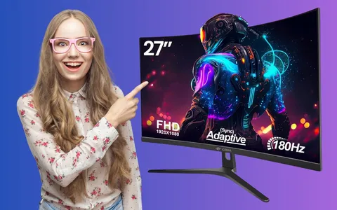 Monitor curvo CRUA 27