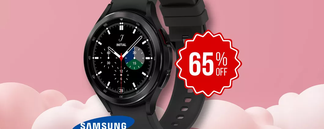 CROLLA DI 250€: Samsung Galaxy Watch4 solo oggi costa POCHISSIMO (-63%)