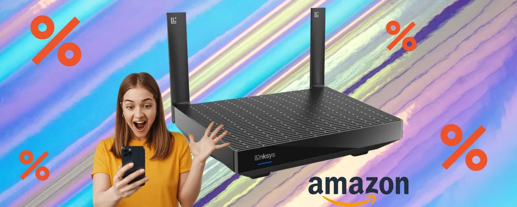 Il router di Linksys in offerta farà volare la tua connessione