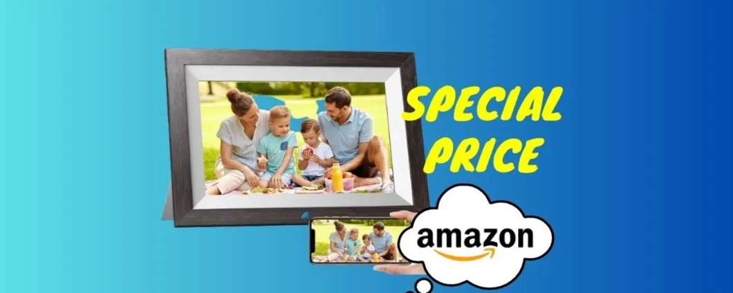 SCONTI DOPPI su Amazon per la cornice digitale Kodak. SCOPRI L'OFFERTA!