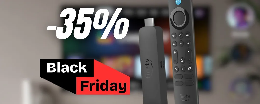 Fire TV Stick 4K Max: -35% su Amazon e tantissimi contenuti