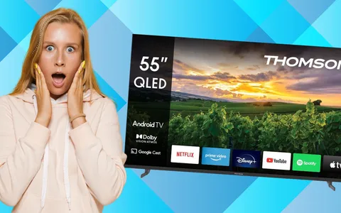 Sconto imperdibile sulla Smart TV Thomson 55QA2S13: tecnologia QLED a 355€