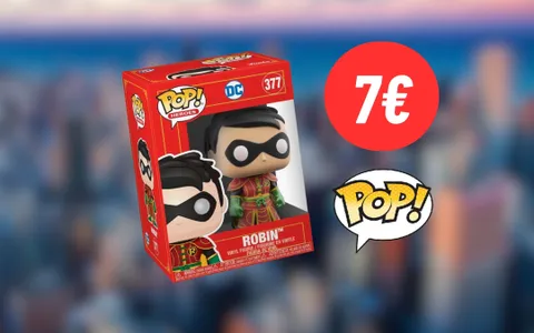 Funko Pop di Robin, l'eroe DC spalla di Batman, ad un PREZZO REGALATO: 7€