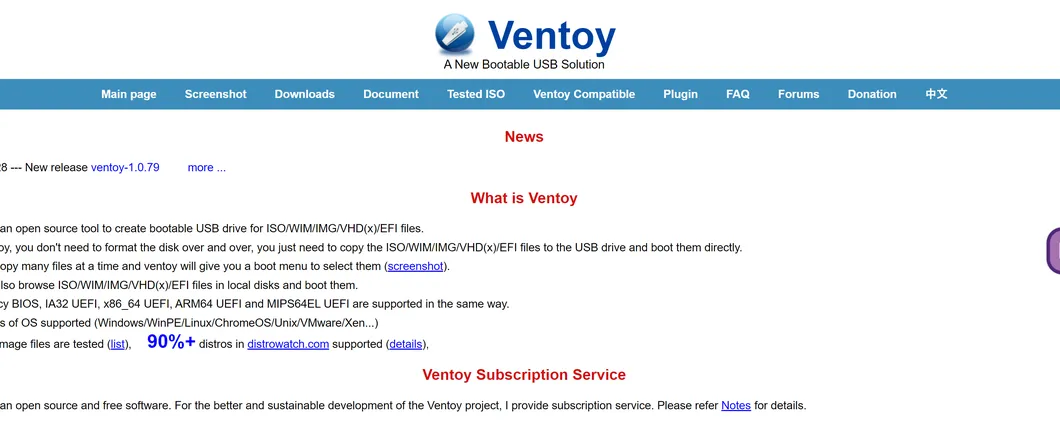 Ventoy Multiboot USB Creator: arrivato il supporto a Fedora CoreOS