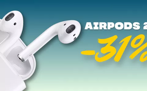 AirPods 2 in SUPER SCONTO su Amazon: tuoi a meno di 110€, spedizione inclusa