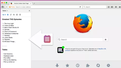 Firefox: la roadmap del 2018