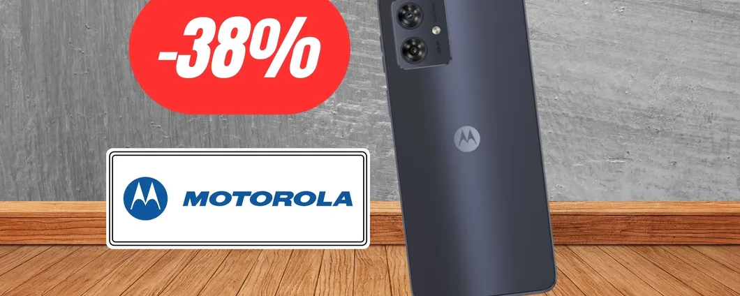 DISINTEGRATO il prezzo del Motorola G54: offerta folle su Amazon