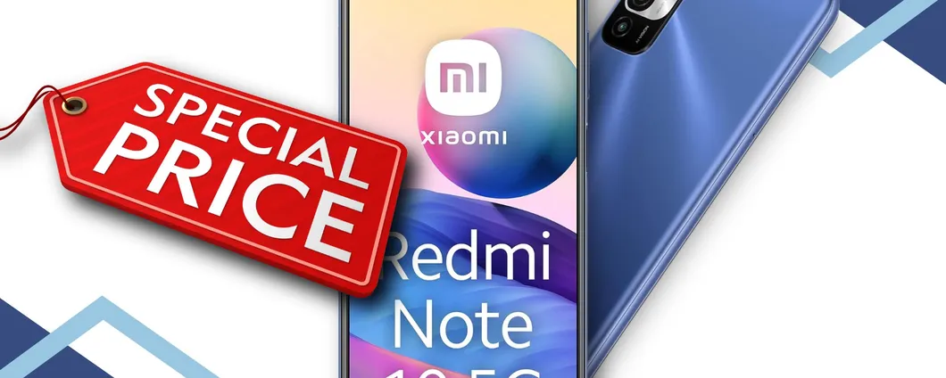 Xiaomi Redmi Note 10: oggi costa la metà e lo paghi 113€ (-51%)