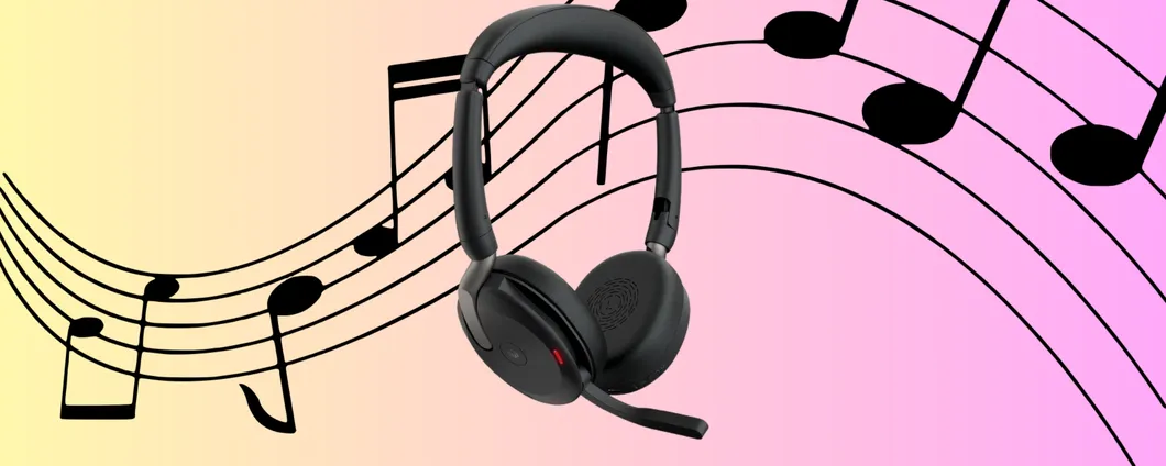 Cuffie on-ear Jabra con CANCELLAZIONE DEL RUMORE in PROMO SPECIALE