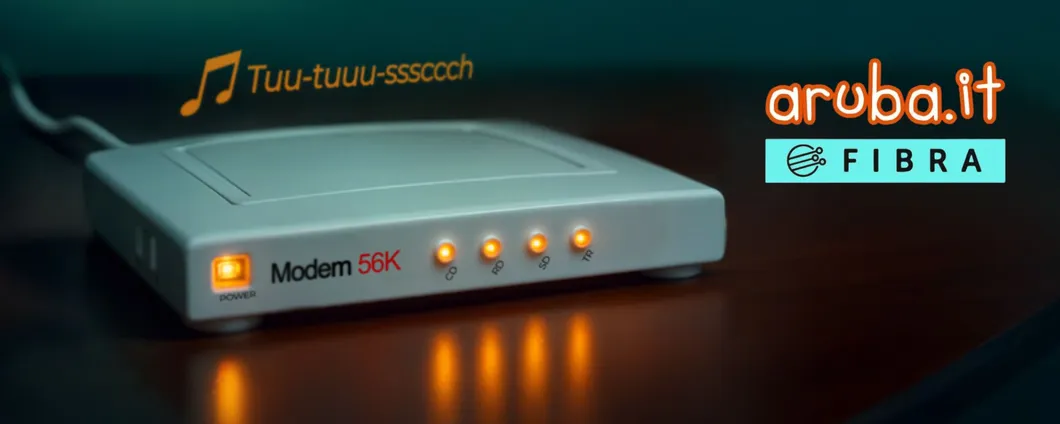 Fibra di Aruba: occasionissima in offerta a 19,89 euro al mese