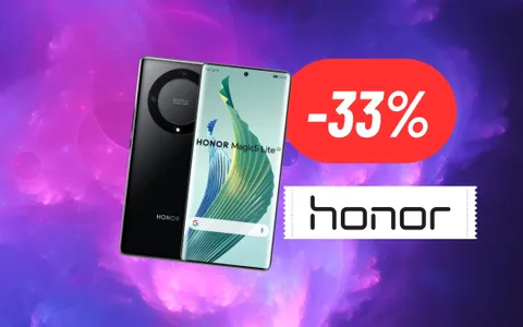 Honor Magic 5 Lite: battery phone, display da 6,67