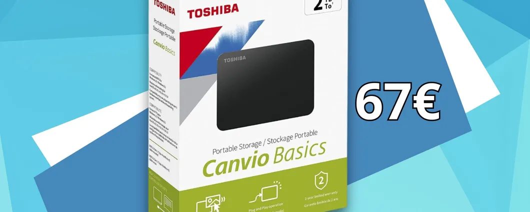 Hard Disk TOSHIBA da 2TB a prezzo RIDICOLO su eBay: scoprilo oggi stesso!