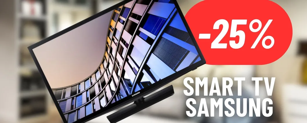 Smart TV Samsung da 24 pollici a PREZZO SCONTATO: OFFERTISSIMA Amazon