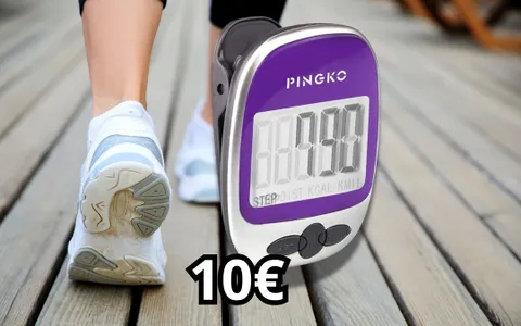 SOLO 10€ per il Pedometro Contapassi: il tuo compagno ideale di fitness!