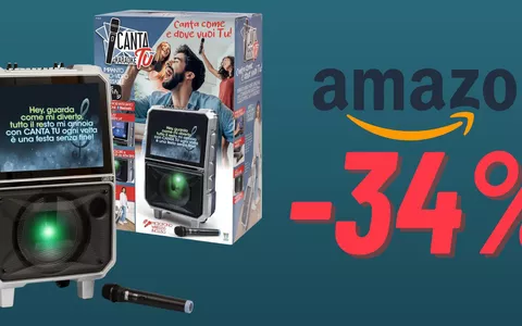 Canta Tu Karaoke in OFFERTISSIMA su Amazon con 100€ di sconto!