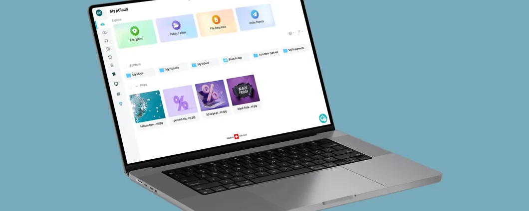 Offerta Black Friday di pCloud: 5 TB di spazio e pCloud Pass con il 63% di sconto