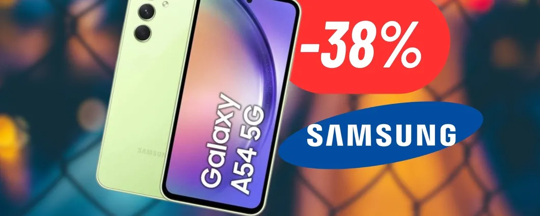 CROLLA IL PREZZO del Samsung Galaxy A54: SCONTO SHOCK su eBay