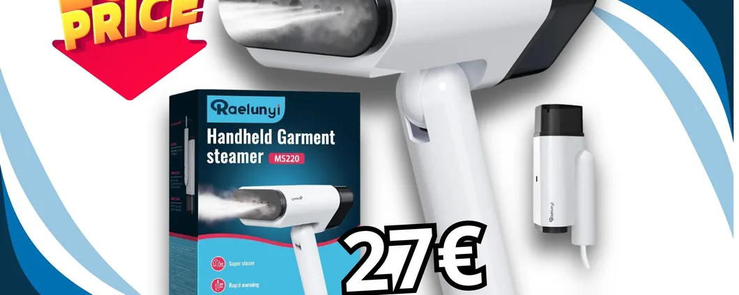 Ferro da Stiro Verticale PIEGHEVOLE E PORTATILE: perfetto per i tuoi viaggi a soli 27€!
