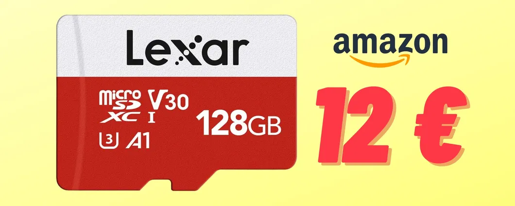 Nessun problema di spazio da oggi con la MicroSD Lexar IN OFFERTA
