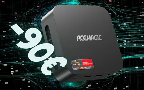 Mini PC con COUPON di 90€ che monta AMD Ryzen 5 e 16GB RAM