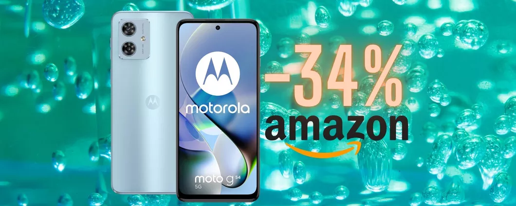 Motorola g54 5G (12/256GB) crolla a un prezzaccio, ora è un affare