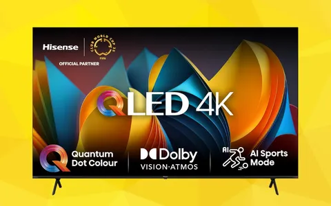 Smart TV QLED Hisense da 50' pollici a 338€: Amazon a briglie scolte