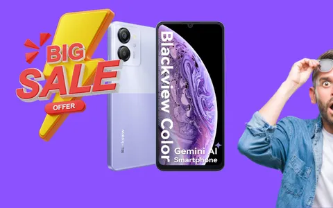 Doppio sconto schock sullo Smartphone Blackview: oggi lo paghi meno di 100€