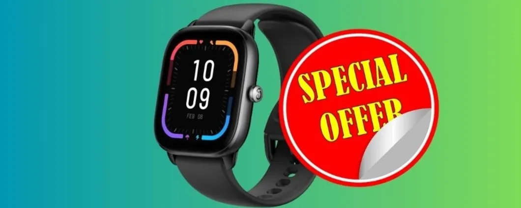 OTTIMO PREZZO per lo smartwatch Amazfit GTS 4 Mini (su Amazon)