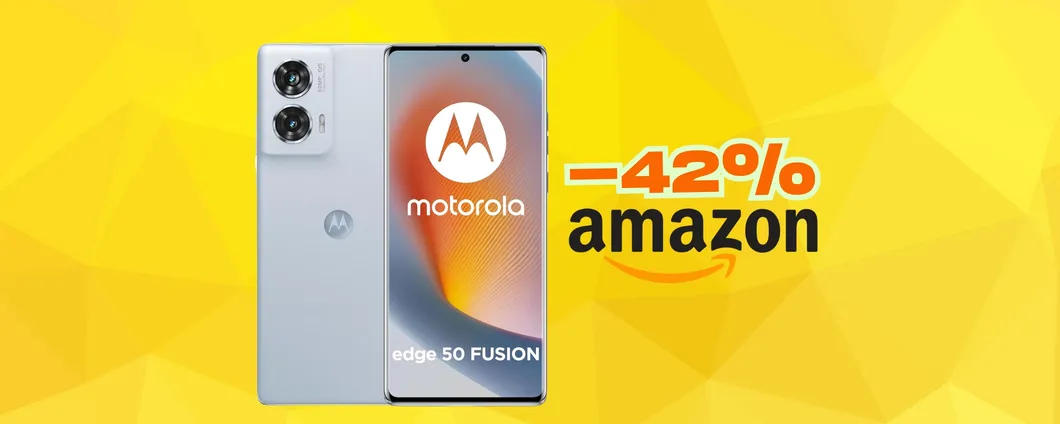 Motorola Edge 50 Fusion da 256GB al 42% in meno è un BEST BUY