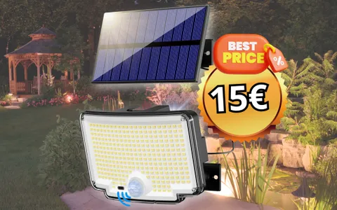 SOLO 15€ per i FARETTI SOLARI A LED da esterno: scoprili in sconto su Amazon!