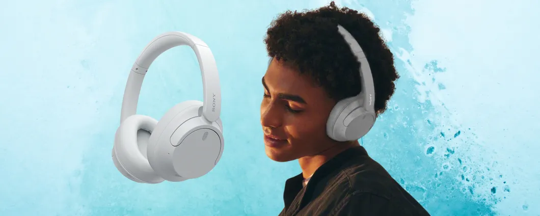 Cuffie wireless Sony WH-CH720N: connessione multipoint, 35h di audio e ANC