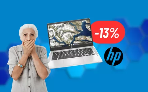 Chromebook HP a meno di 200€ con lo sconto attivo su Amazon