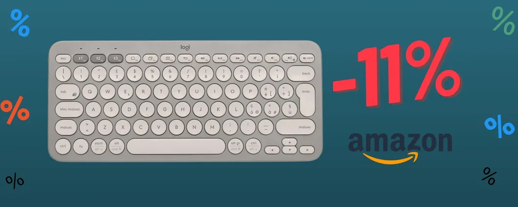RISPARMIA con la tastiera Logitech SENZA FILI in SUPER SCONTO!