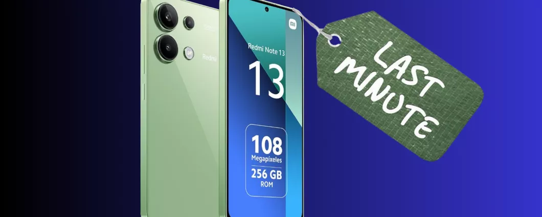 CROLLA IL PREZZO dello Xiaomi Redmi Note 13: oggi a MENO DI 190 EURO