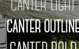 Font Canter