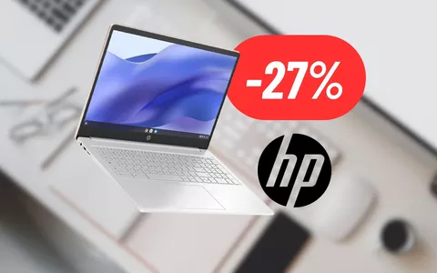Chromebook HP ad un prezzo davvero straordinario: AMAZON OUTLET