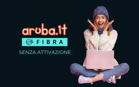 Con la Fibra Aruba hai internet ultra veloce a 17,69€/mese