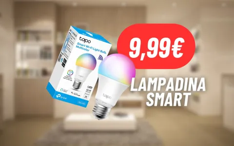 La tua casa diventa sempre più SMART con la Lampadina Intelligente di TP-Link a 9,99€