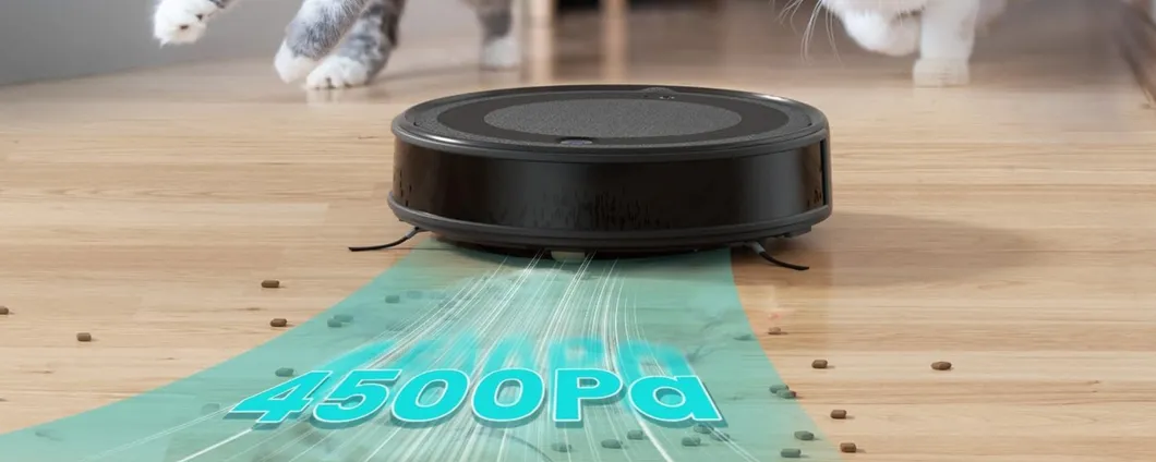 Pavimenti puliti senza stress con il robot Lefant M310 in offerta a soli 109€
