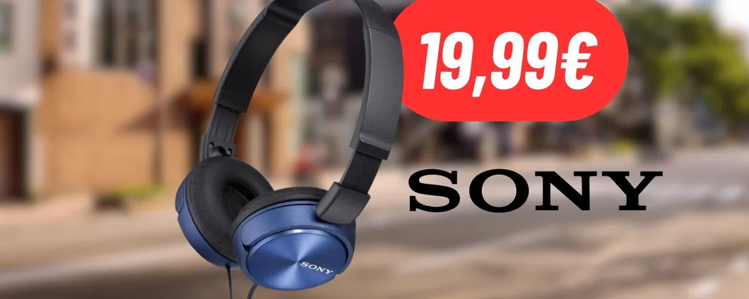 Cuffie Sony di alta qualità e di design a 19,99€ su Amazon: OFFERTA PAZZESCA