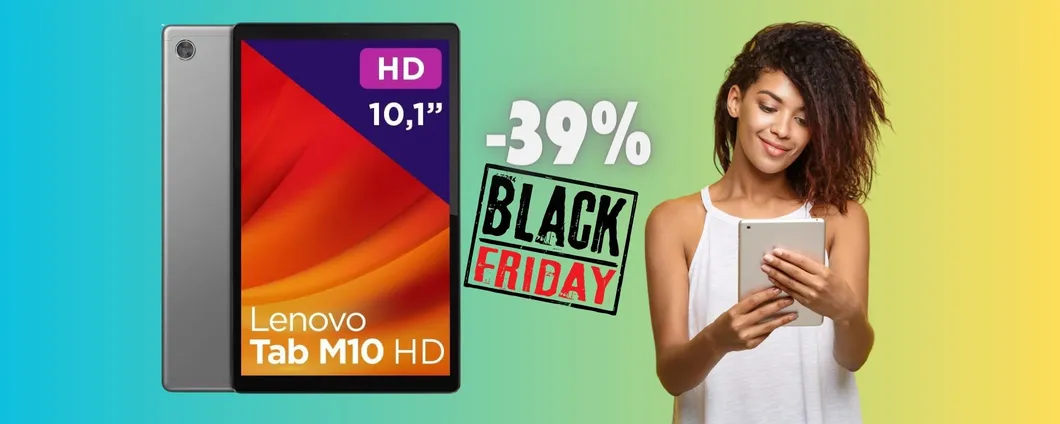 Lenovo Tab M10 di 2a Gen con display da 10,1