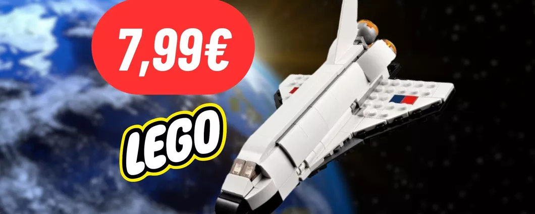 Vola nello spazio con il SET LEGO dello SHUTTLE ad un PREZZO FOLLE