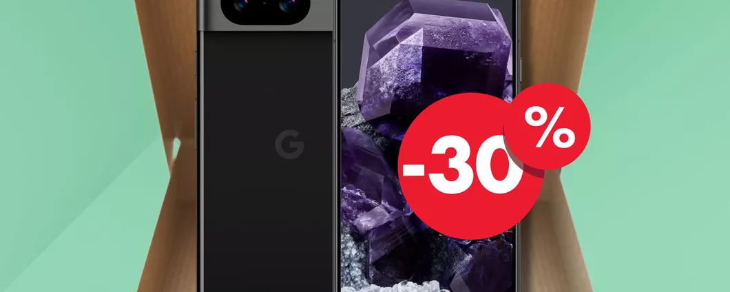 OLTRE 200€ DI RIBASSO per Google Pixel 8: corri su Amazon a farlo tuo!