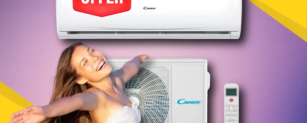 CHE BOMBA il climatizzatore CANDY a prezzo REGALATO su eBay: per una fresca estate in casa!