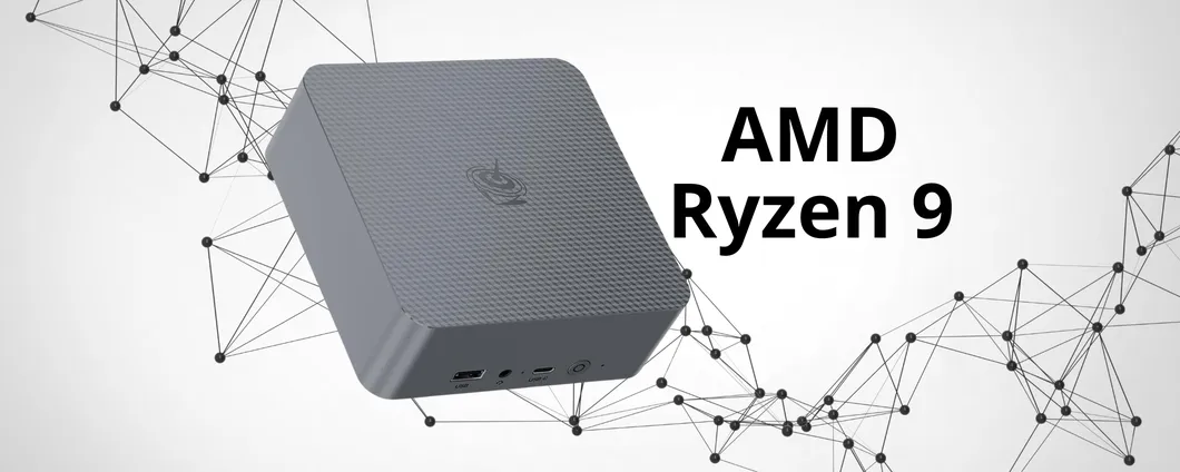 Potentissimo Mini PC con Ryzen 9 e 24 GB di RAM scontato di 100 euro