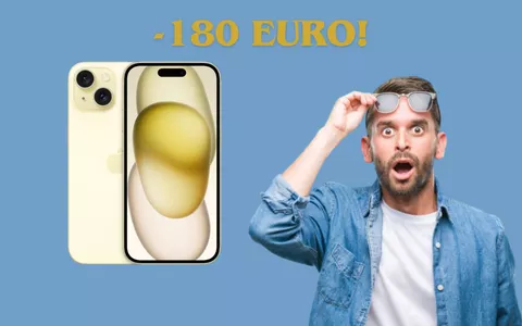 Apple iPhone 15: tuo a 180 EURO IN MENO, l'occasione è ECCEZIONALE!